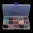 thumbnail image 2 of AMLESO 15 s Natural Chips Stone Irregular Gemstone Beads 10x10x5mm Multicolor With, 2 of 8