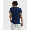 thumbnail image 5 of Hanes Perfect-T Unisex Tri-Blend Short Sleeve T-Shirt Solid Navy L, 5 of 10