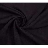 FabricLA Rayon Challis Fabric | 58" Width | Black |2 Yard