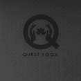 thumbnail image 3 of Quest Yoga Mat Floor Exercises 72"L x 24"W x 6mm Thick, Unisex, Black, 3 of 4