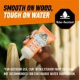 thumbnail image 5 of Gorilla All Purpose Wood Filler, Natural Color, 6 Ounce Tube - Water Resistant for Indoor or Outdoor Projects and Repairs, 5 of 8