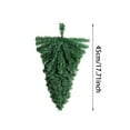 thumbnail image 3 of 3D Christmas Inverted Tree Hanging Decoration, Lifelike Branch Shape Design For Natural Atmosphere, Suitable For Indoor Wall Ceiling Home Party Shopping Mall Decoration Reusable, 3 of 7