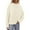 Beige White, variant on PRETTYGARDEN Womens Sweaters Fall Trendy Casual Crewneck Long Sleeve Cozy Knit Pullover Sweater Tops Winter Clothing