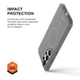 thumbnail image 3 of UAG Samsung Galaxy S26 Ultra Case 6.9" Dot - Magnetic Charging Compatible Transparent Rugged Military Drop Tested Protective Cover, Ash, 3 of 9