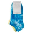 thumbnail image 3 of Sof Sole Kid's No Show Stay Put Fit Socks, Neon Tie Dye, Youth Small, 6 Pair, 3 of 3