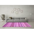 thumbnail image 3 of Ahgly Company Indoor Rectangle Abstract Purple Modern Area Rugs, 2' x 3', 3 of 4
