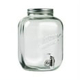 thumbnail image 3 of Mason Craft & More 3 Gallon 376 oz Mason Glass Lemonade Drink Dispenser with Screw on Metal Lid Top BPA Free Safe, 3 of 7
