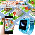 thumbnail image 4 of SHANNA 4G Kids Watch Phone with Dual ​Camera, Kids Smart Watch for Girls Boys, IP67 Waterproof, 2-Way Calls, GPS SOS Video &Voice Chat, Wrist Watch for Kids Aged 3-14 Birthday Gifts (Blue), 4 of 10
