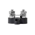 thumbnail image 1 of Xingzhi 5/16 Terminal Block Studs M8 48V Positive RV Junction Blocks Rustproof Insulated Dual Power Distribution Stud Connecting Rod Black, 1 of 6