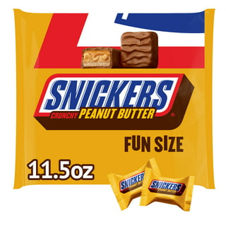 Snickers Minis Milk Chocolate Christmas Candy Bars - 10.48 oz Bag 