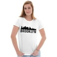 thumbnail image 3 of Brooklyn NYC Skyline New York City NY Men's Graphic T Shirt Tees Brisco Brands X, 3 of 4