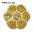 thumbnail image 4 of 1450 Pieces/Set Open Jump Rings Bangle 3-10mm Connectors Jewellery Findings DIY Crafting Handicraft Accessories Silver, 4 of 10