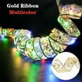 thumbnail image 1 of Halloween Decorations Clearance Sale  2023 New Year  Christmas Decor Ribbon Lights Double Layer Copper Wire Ribbon Strings Lights For Weddings Christmas Tree Decorations(buy 2 get 1 free), 1 of 4