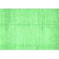 thumbnail image 1 of Ahgly Company Indoor Rectangle Solid Emerald Green Modern Area Rugs, 7' x 10', 1 of 4