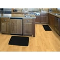 thumbnail image 7 of Garland Rug Herald Square 2pc Kitchen Rug Set 18 in. x 30 in. & 24 in. x 40 in. Mat Black, 7 of 7