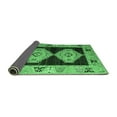 thumbnail image 2 of Ahgly Company Indoor Round Abstract Emerald Green Modern Area Rugs, 8' Round, 2 of 4