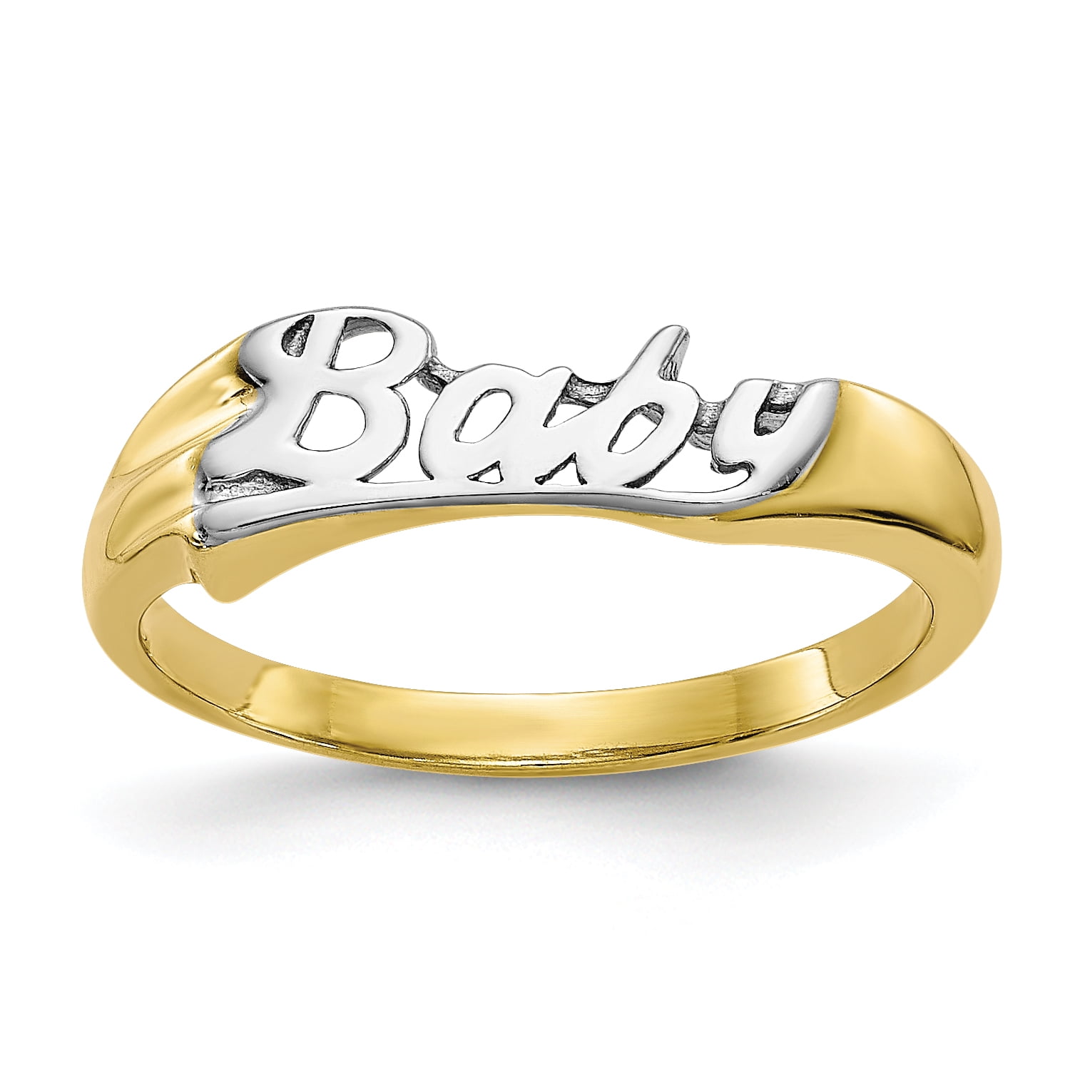 rhodium plating yellow gold