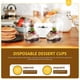 thumbnail image 3 of Clear Plastic Cups Dessert Cups for Weddings Transparent Storage Display 25 Sets, 3 of 3