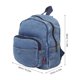thumbnail image 3 of Canvas Backpack: Mini Denim Backpack For Women Vintage Daypack Compact Travel Bag With Multi-Pocket Design Casual Bag For Daily Use, 3 of 3