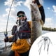 thumbnail image 4 of Juego de cebo de pesca | Señuelos de PVC blando en forma de dados para lubina, bagre, salmón | Hundimiento lento de alta densidad | Ganchos de plomo personalizables a mano de bricolaje | Paquete de, 4 of 5