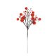 thumbnail image 1 of Farfi Navidad flores hechas por el hombre brillan para aumentar la atmósfera espuma decorativa decoración de Navidad portátil lentejuelas decorativas de Navidad vívidas flores de imitación de flo, 1 of 5