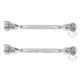thumbnail image 2 of Rigging Jaw Turnbuckle Stainless Steel Turnbuckle M8 Thread Safe Connection Corrosion Resistant Fine Polishing  for Marine Equipments ANGGREK Otros, 2 of 8