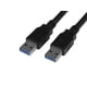 thumbnail image 1 of Cable USB 3.0 Tipo A M a Tipo A M de 1.8m. Startech USB3SAA6BK, 1 of 2
