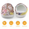 thumbnail image 5 of My Hero Academia Kid's Cotton Slippers Winter Warm Soft Plush Slippers with Rubber Sole Non-Slip Indoor Outdoor Slip on Shoes Fluffy House Slippers For Boys Girls Teen, 5 of 8