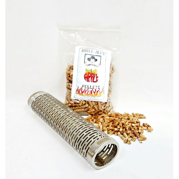 BBQ GRILL SMOKE TUBE KIT With 1LB Pellets
