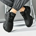KINODAY Trendy Air Cushion Shoes Comfy Shock Absorption Non Slip PU