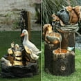 thumbnail image 3 of Solar Powered Squirrel LED Light Garden Ornament Animal Lamp Outdoor Patio Decor, 3 of 5