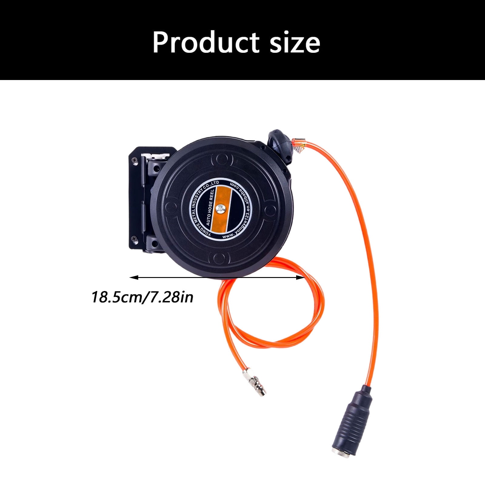 Miniature Practical Air Hose Reel Pneumatic Tool Compacts for Automotive Tools with Automatic Retractable Efficiency