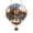 C, variant on Hot Air Balloon Sun Catcher - Stained Glass Style Acrylic Hanging Decor - Outdoor/Indoor Waterproof Ornament for Windows, Garden & Patio - Colorful Light Catcher Gift