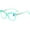 1x Cyan, variant on KOOSUFA Cat Eye Reading Glasses +2.5 Blue Light Blocking Fashion Crystal Frame Computer Readers Eyewear Eyeglasses for Women Cyan
