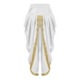 thumbnail image 2 of Nyeemya Kids Boys Casual Baggy Pants Satin Dhoti Trousers Carnival Theme Party Dance Pants White 16, 2 of 4