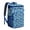 Blue-21, variant on Ethnic Cooler Backpack - 20L Insulated Leakproof Lunch Bag, Retro Style for Outdoor Adventures
