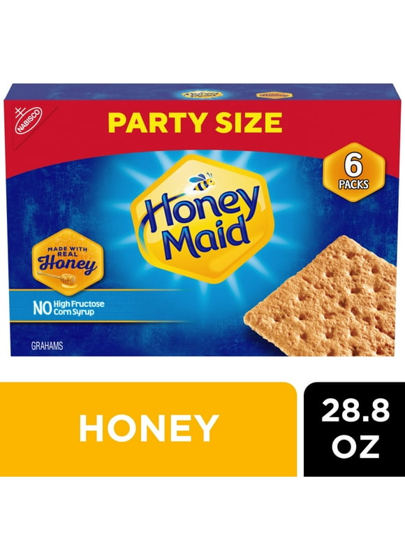 Honey Maid Graham Crackers, Party Size, 28.8 oz