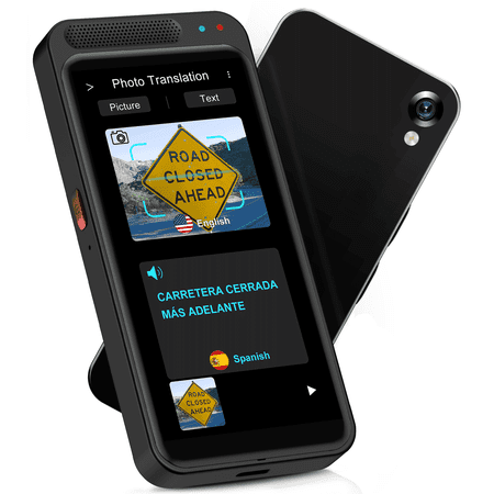 AI Language Translator Device with Voice, Text and Photo Translation, Offline Support for Travel and Daily Communication