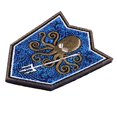 thumbnail image 1 of Adorno Decorativo Sunnimix Costura Diseño de Pulpo Dibujos Animados Azul, 1 of 8