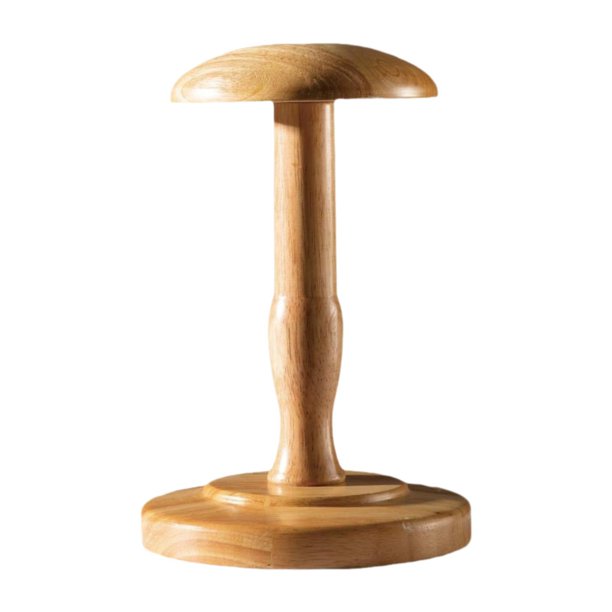 Expositor de sombreros, soporte para sombreros, expositor de joyas, antideslizante, rústico, estable, independiente Pequeño