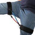 thumbnail image 4 of Banda de resistencia de látex antideslizante y ajustable para entrenamiento de fuerza de piernas, entrenamiento de taekwondo (juego de 1), 4 of 14