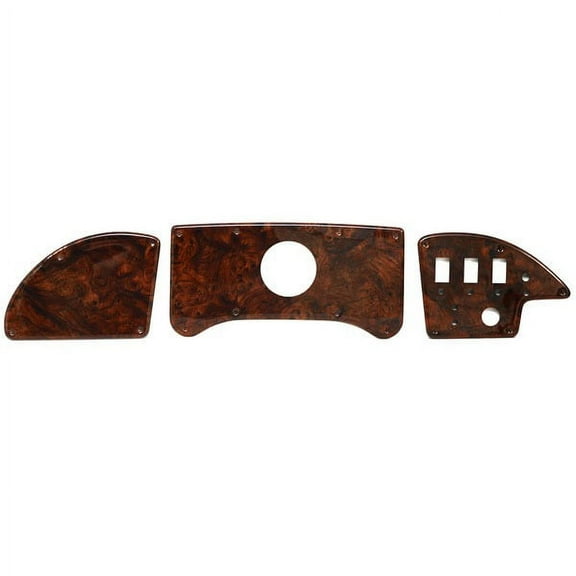 Godfrey Boat Console Panel Blank | 7490-KIT Woodgrain (3 Pc Kit)