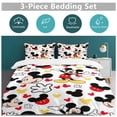 thumbnail image 5 of Mickey 3-piece Home Bed Set, Classic Cartoon Polyester Wash Student Dormitory Set, 5 of 8