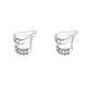thumbnail image 1 of Monstrate 12 Pieces Metal Shower Curtain Ring Replacement 5 Bathroom Noise Cloth Low Duty Hanger Heavy Bead Towel Accessories Hook 1 PC 2Conjunto, 1 of 6