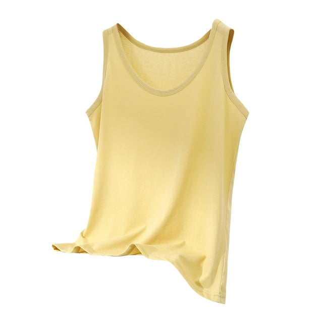 Bocqde Débardeurs de Pyjama en Coton et Lin pour Femmes Grande Taille Décontracté Sans Manches Col Rond Été Doux Confortable Vêtements de Nuit pour Femmes