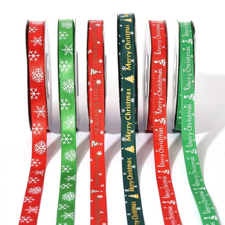 Christmas grosgrain ribbon sale