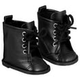 thumbnail image 5 of OUNONA 1 Pair Doll Dressing Boots, Miniature PU Boots for 18-inch Dolls, Stylish Doll Shoes Accessory, 5 of 7
