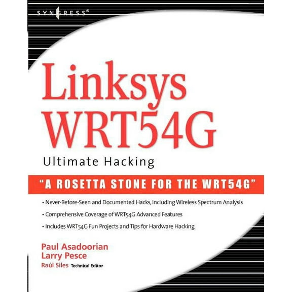 Linksys WRT54G Ultimate Hacking (Paperback)