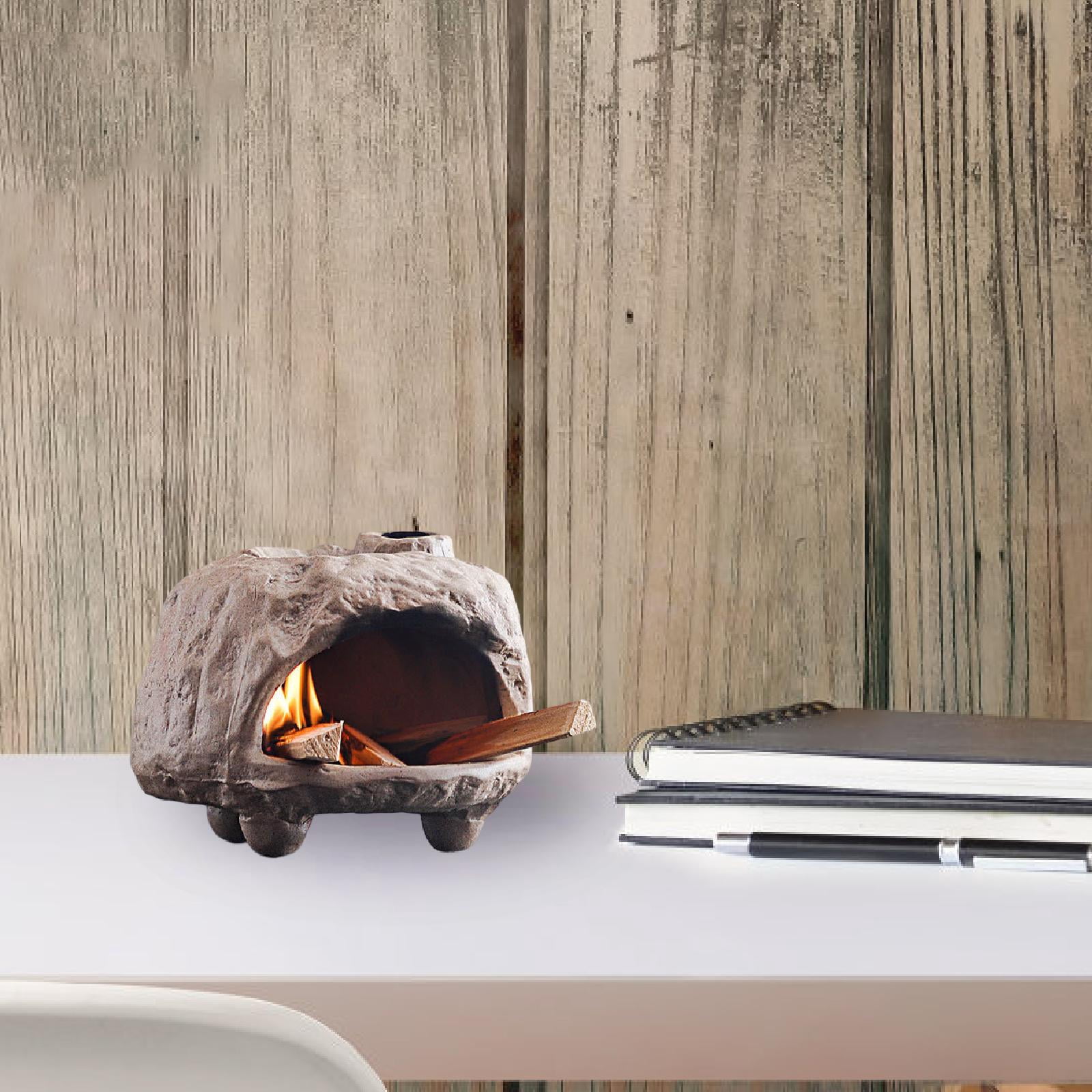 Incense Burner Palo Santo Holder Smudge Bowl Ceramic Material for Home Yoga Meditation Tabletop Use