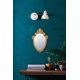 thumbnail image 5 of Espejo de pared decorativo con forma de escudo dorado, 40,6 cm de largo x 28,9 cm de ancho, 5 of 5